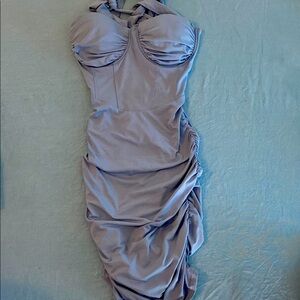 Elegant Lavender Windsor Dress